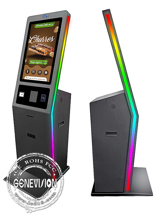 27inch Multiple-use Self Service Kiosk Capacitive Touch Screen All In One Kiosk With Printer/NFC reader/Scanner