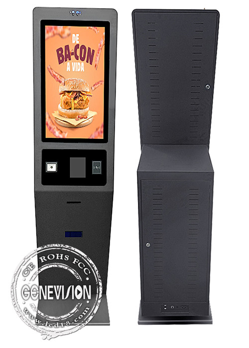 27inch Multiple-use Self Service Kiosk Capacitive Touch Screen All In One Kiosk With Printer/NFC reader/Scanner