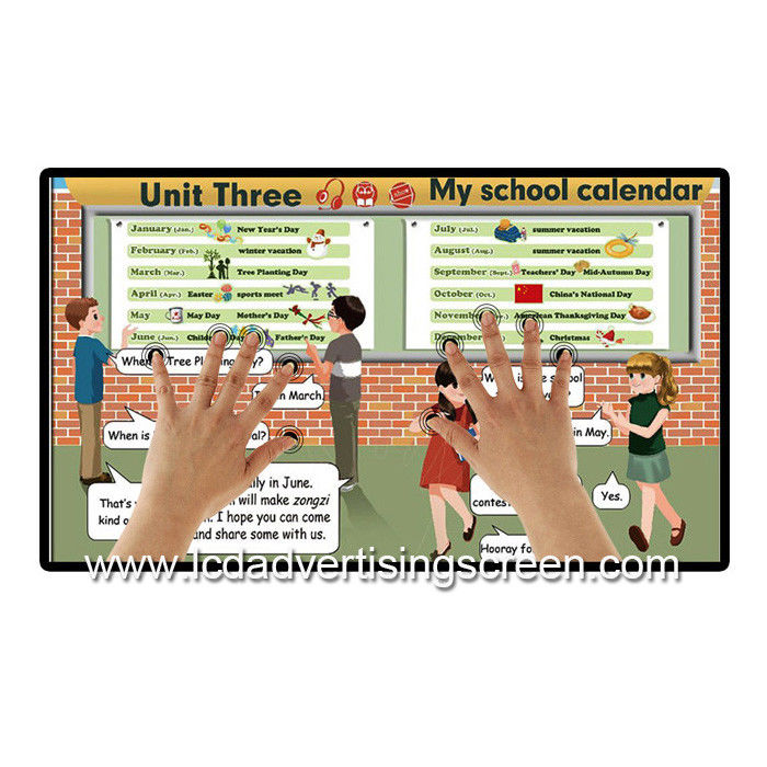 65 '' Touch LCD Display Electronic Teaching Interactive Whiteboard