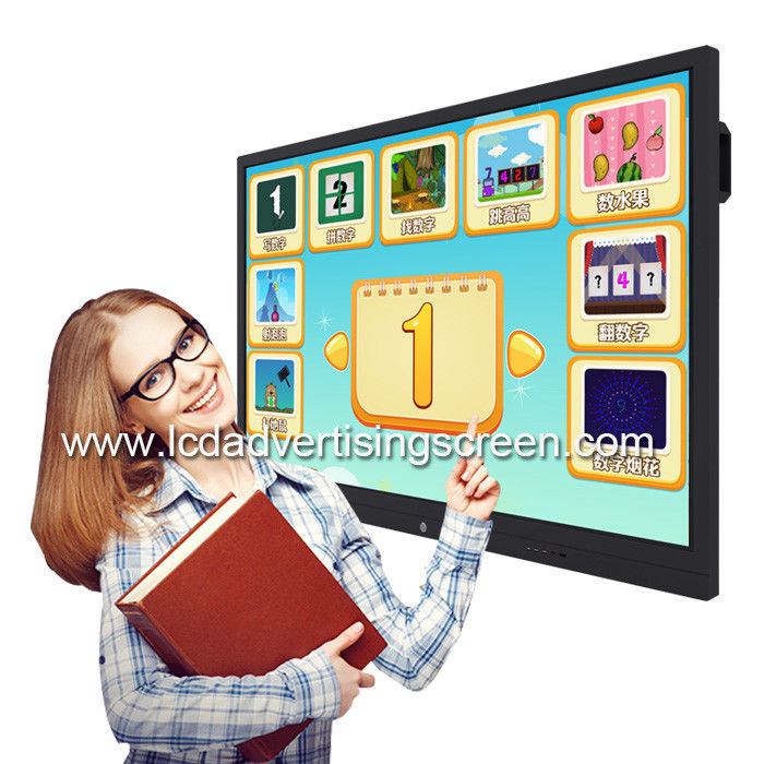 75'' IR Touch Screen Electronic Interactive Whiteboard With RAM 2G