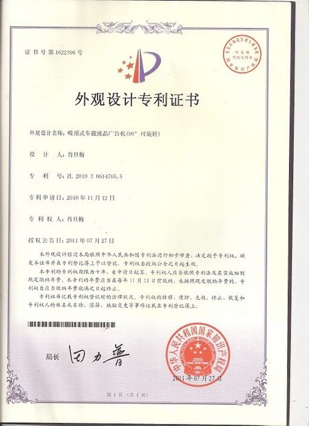 Κίνα Shenzhen Mercedes Technology Co., Ltd Πιστοποιήσεις