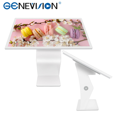 Hotel And Restaurant Touch Lcd Signage For Indoor Advertising Play