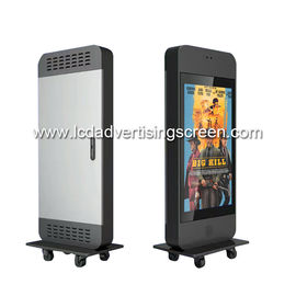 49 Inch LCD Digital Signage , Outdoor Waterproof Standing Advertising Kiosk