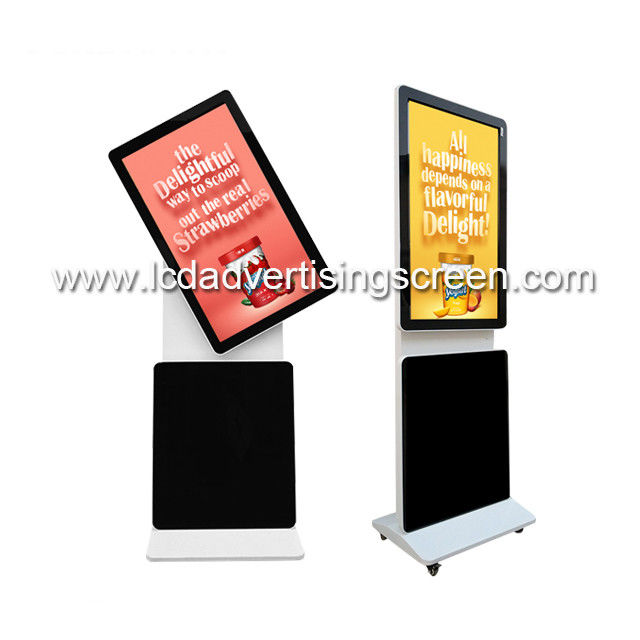 43'' 55'' standing rotation LCD screen advertising screen android wifi digital sigange Touch screen LCD kiosk