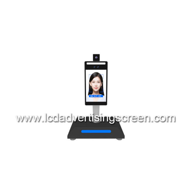 Face Camera Android Advertising Screen 8 Inch Human Body Temperature Measurement Device