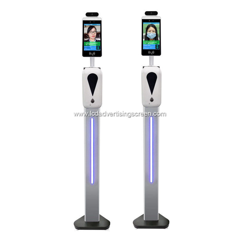 Hands Washing Display Color 16.7M Face Recognition Infrared Thermometer