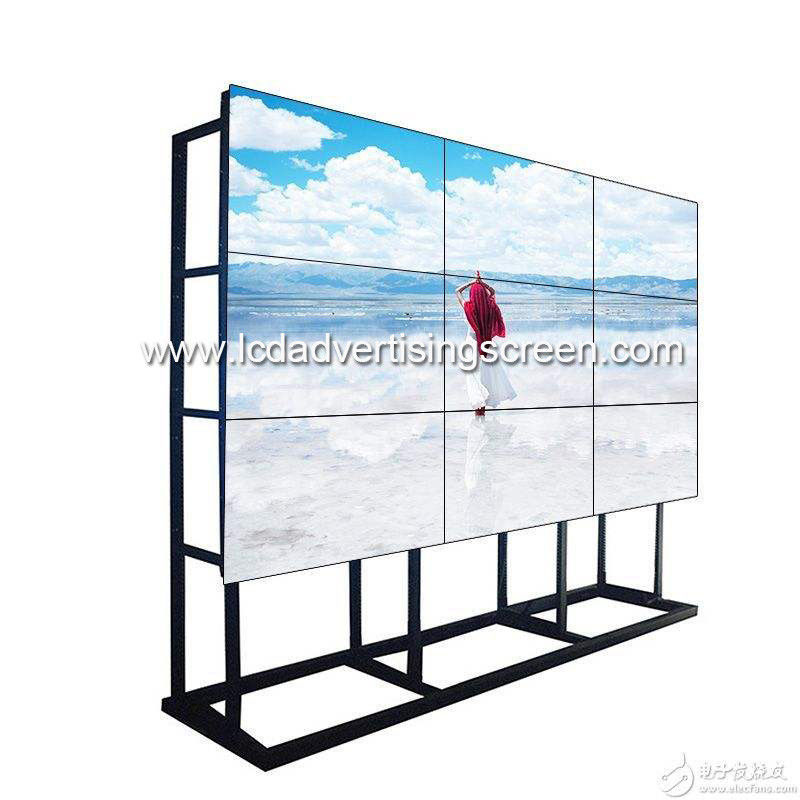 500cd Floor Standing Shelf Digital Signage Lcd Video Wall