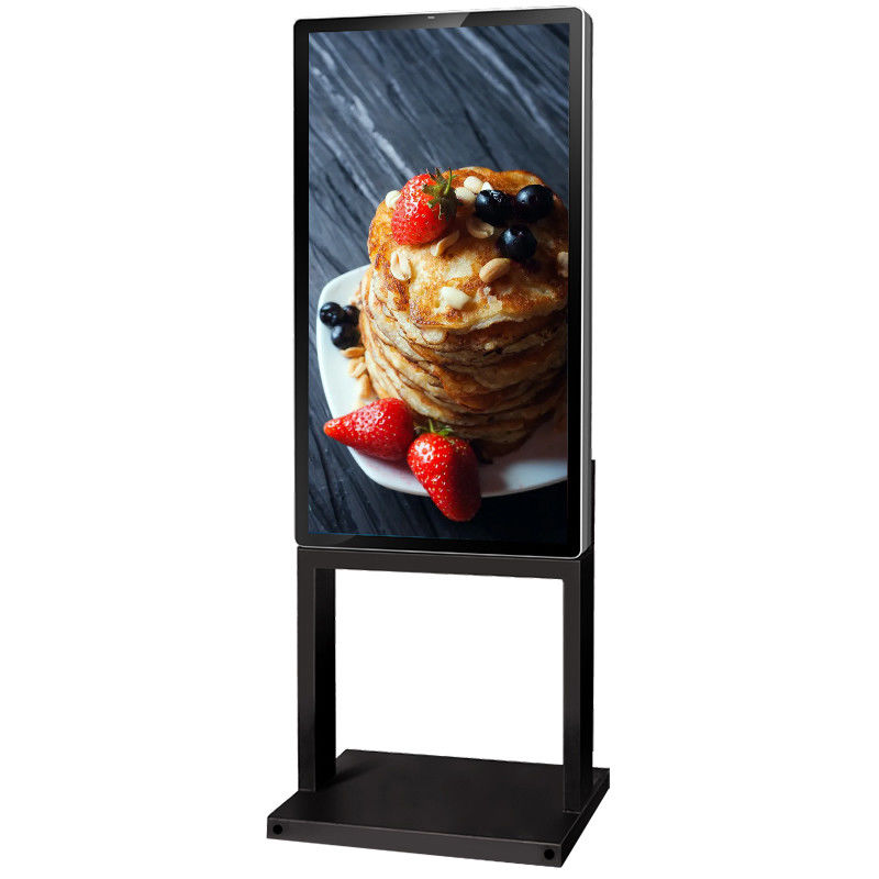 Android 55 Inch 2500nit Outdoor Digital Signage With Ultra Thin Shell