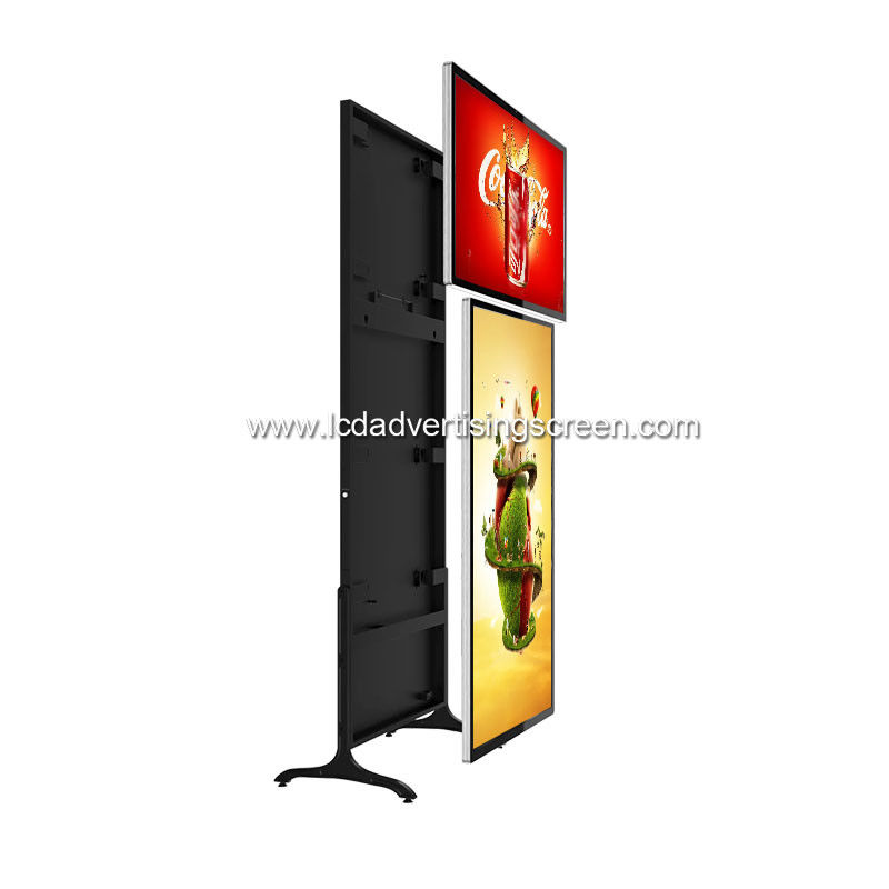 Super Slim FHD 55" Double Screen Digital Signage Totem