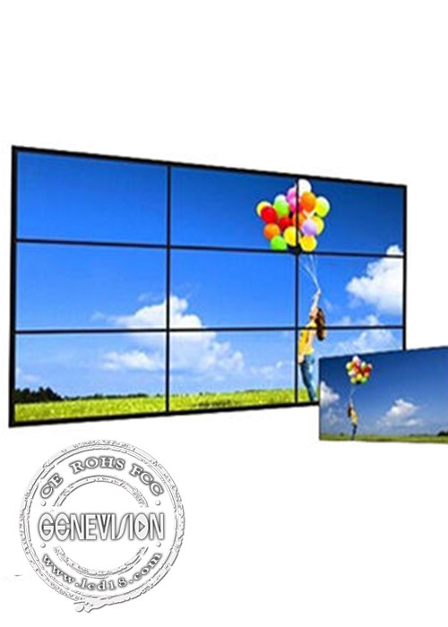 Advertising Splicing 55" LCD Video Wall With Narrow Bezel