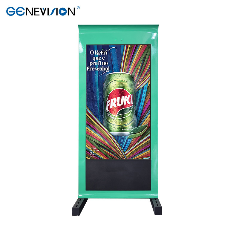 Customized IPS Screen Outdoor Digital Totem 65 Inch High Brightness